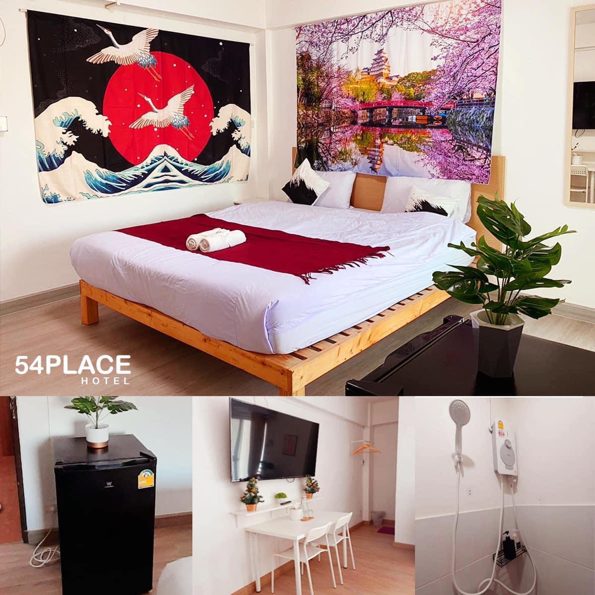 ห้อง Standard 54 Place Hotel ห้องพักรายวันสะพานใหม่